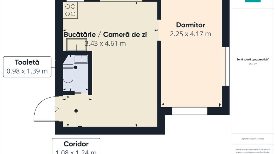 Apartament 2 camere Şagului - Poză 10