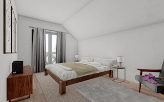 Casa 4 camere la cheie,10 minute de spital 150mp,700mp teren - Poză 14