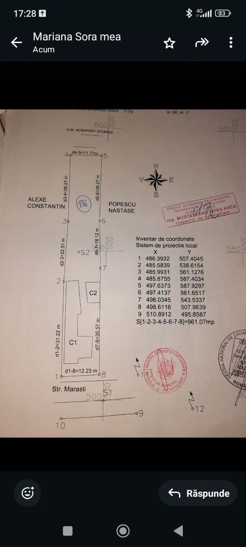 Casa batraneasca+anexa+garaj+961.07 mp teren intravilan Otopeni - Poză 7