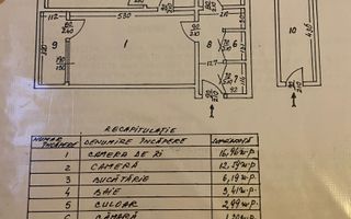 Apartament 2 camere Piata Bobocica Vitan - Schiță 11