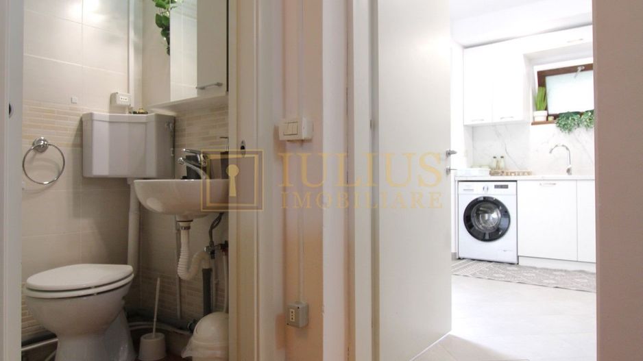 2 camere, prima inchiriere la demisol cu curte, terasă și parcare- Dumbrăvița - Poză 11