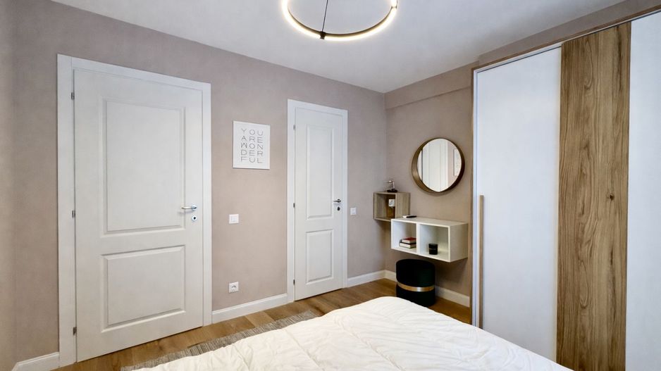 Apartament 3 camere, mobilat modern, Aviatiei – Băneasa, bloc 2024 - Poză 11