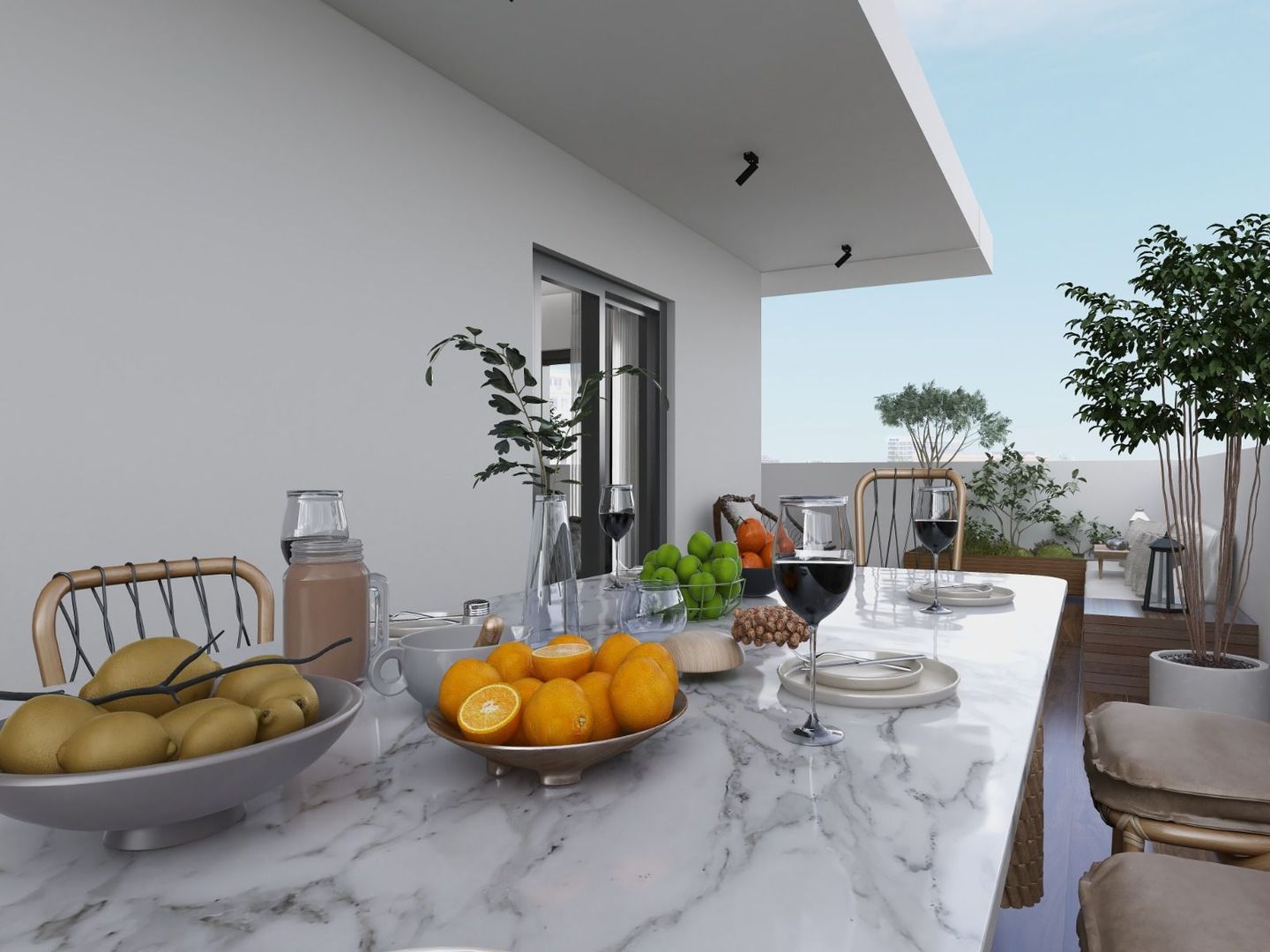 Penthouse NOU - 3 camere/2locuri de parcare/terasa 70mp - Poză 12