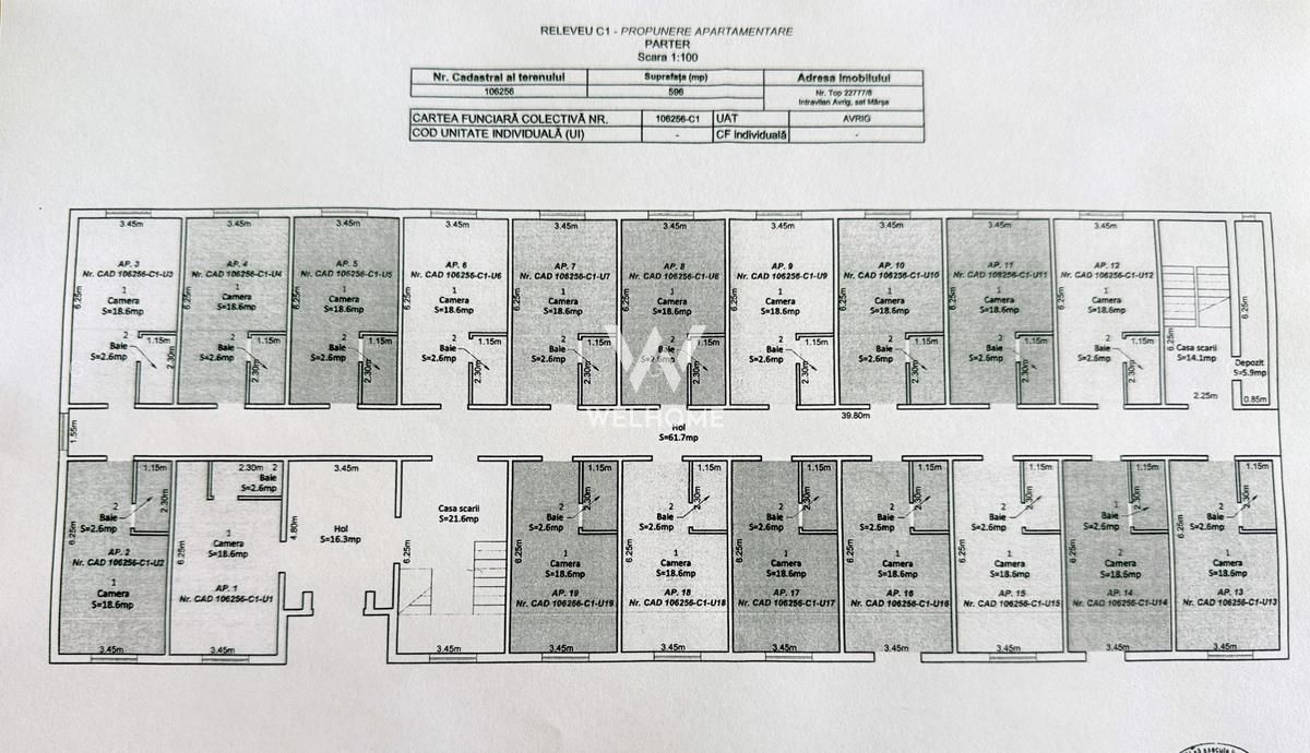 Garsoniere de vânzare – bloc cu mai multe unități | Predare la cheie - Poză 9