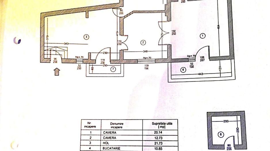 3 CAMERE IN VILA | Lascar Catargiu - Schiță 14