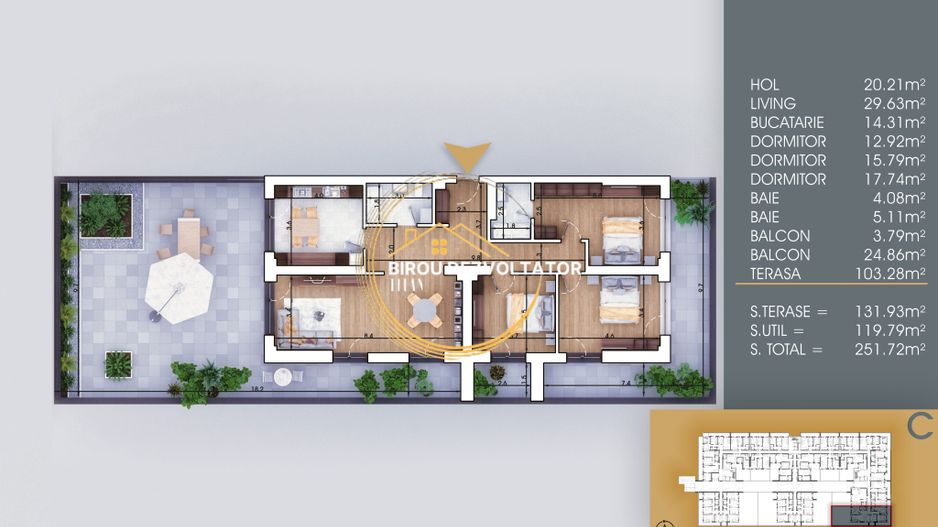Gradina urbana Decomandat 8minute de metrou Teclu ikea Titan Pallady - Schiță 2
