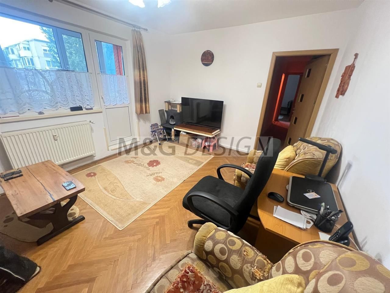 Etaj 2-3 camere zona Dacia cu centrala - Poză 1