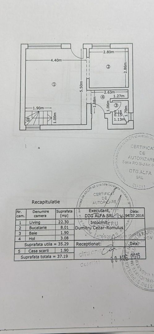 Popesti-Leordeni central vila individuala 130m utili curte 200 mp - Schiță 21
