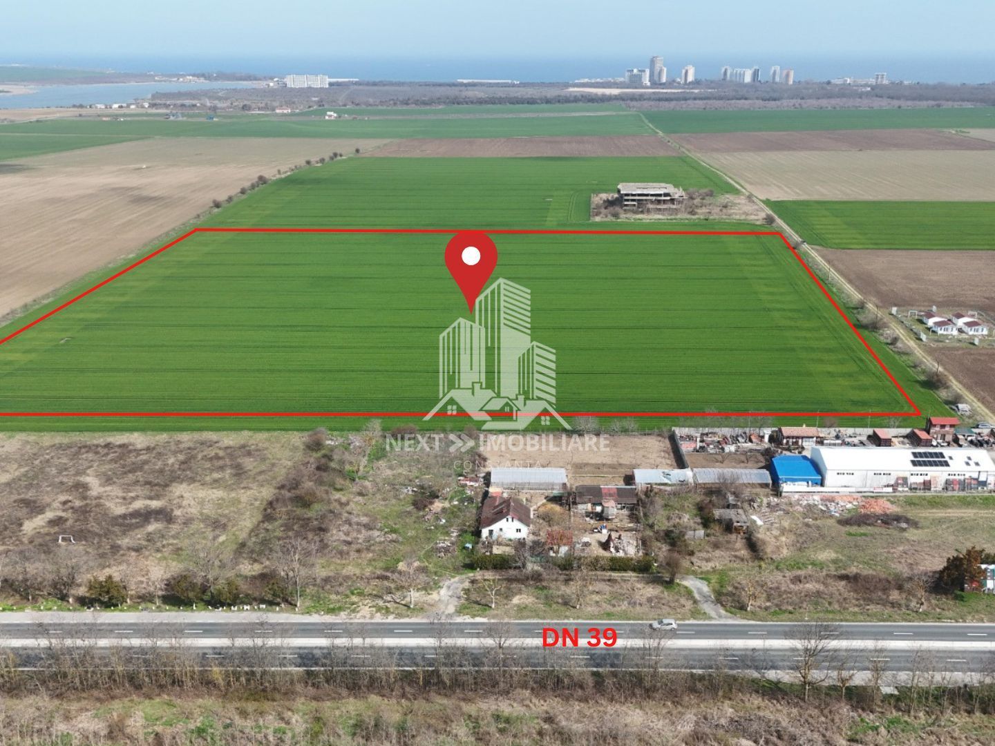 Teren intravilan, 4ha,  lotizat,  comuna 23 August - Poză 1