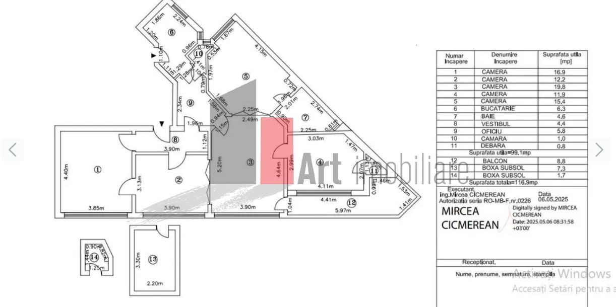 APARTAMENT 5 CAMERE -  LASCAR CATARGIU - Poză 1