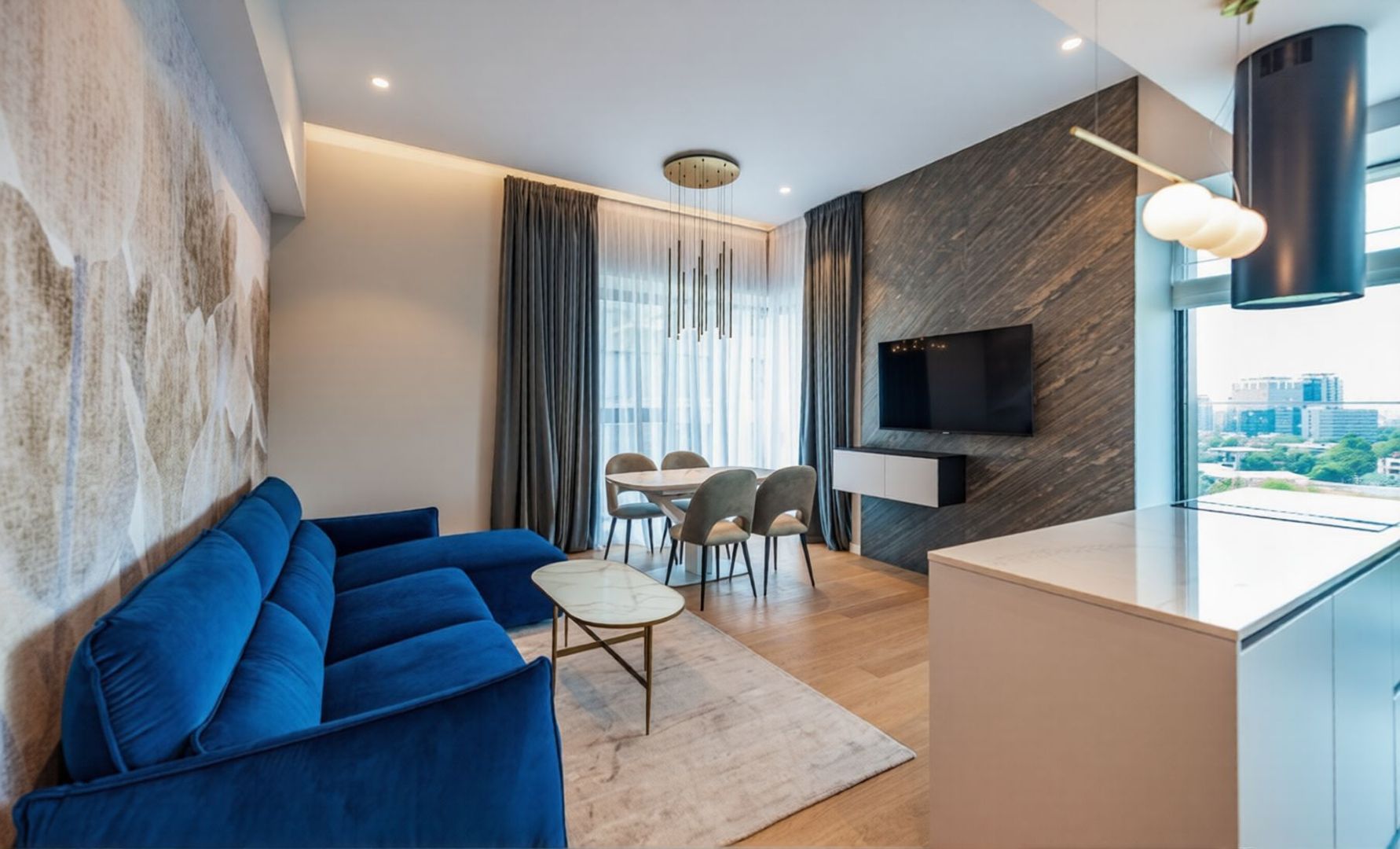 Apartament 3 camere la etajul 11 | View Parcul Verdi | One Verdi Park - Poză 11
