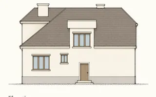 Casă săsească de vânzare în Codlea - Brașov | Teren 749 mp - Schiță 53
