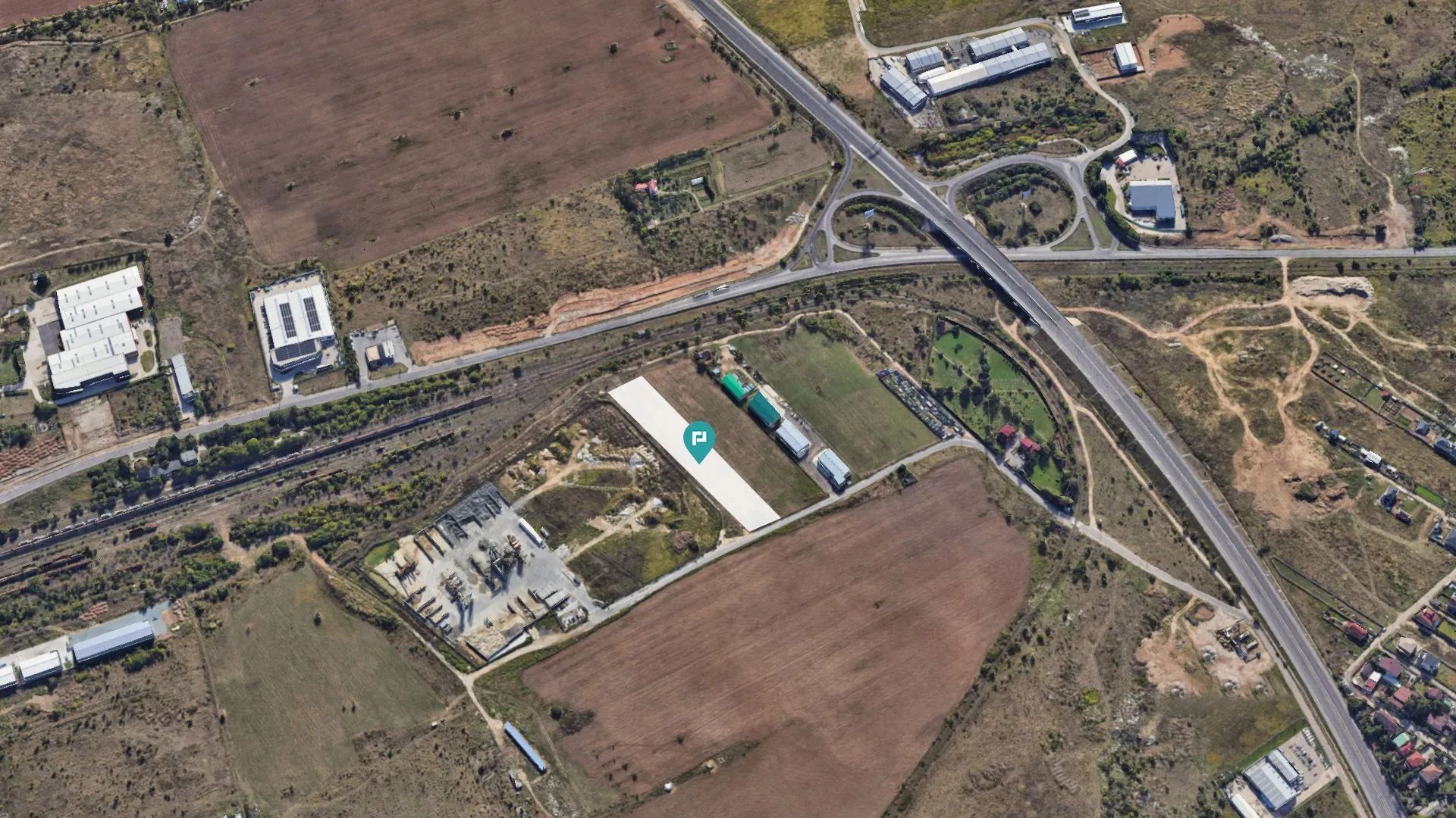 Teren 7845 mp cu PUZ, Ilfov, Cățelu - Poză 1