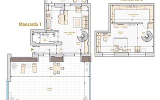 13 Septembrie-Marriott | 2 cam | 87mp + 107mp terasa | Mansarda | 266.000 euro - Poză 25