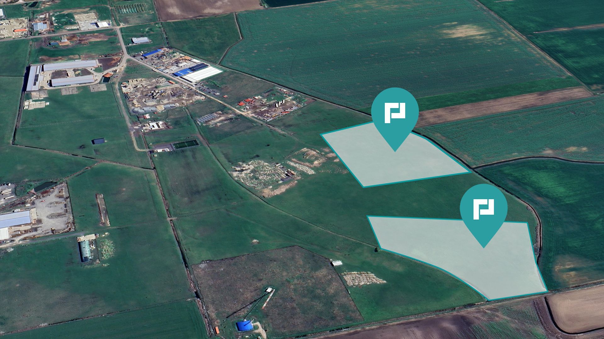 Teren intravilan de 26,606mp Sacalaz - Poză 3