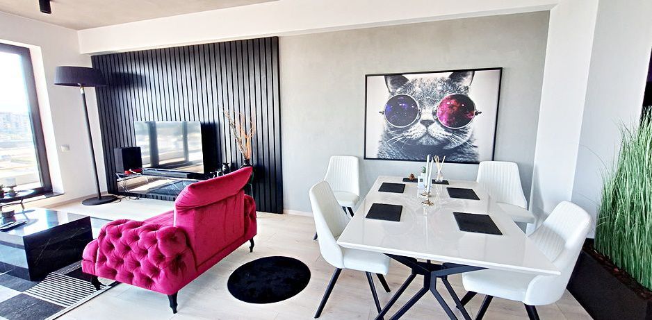 Penthouse cu terasa si jacuzzi in zona Coresi 2000 euro/luna - Poză 2