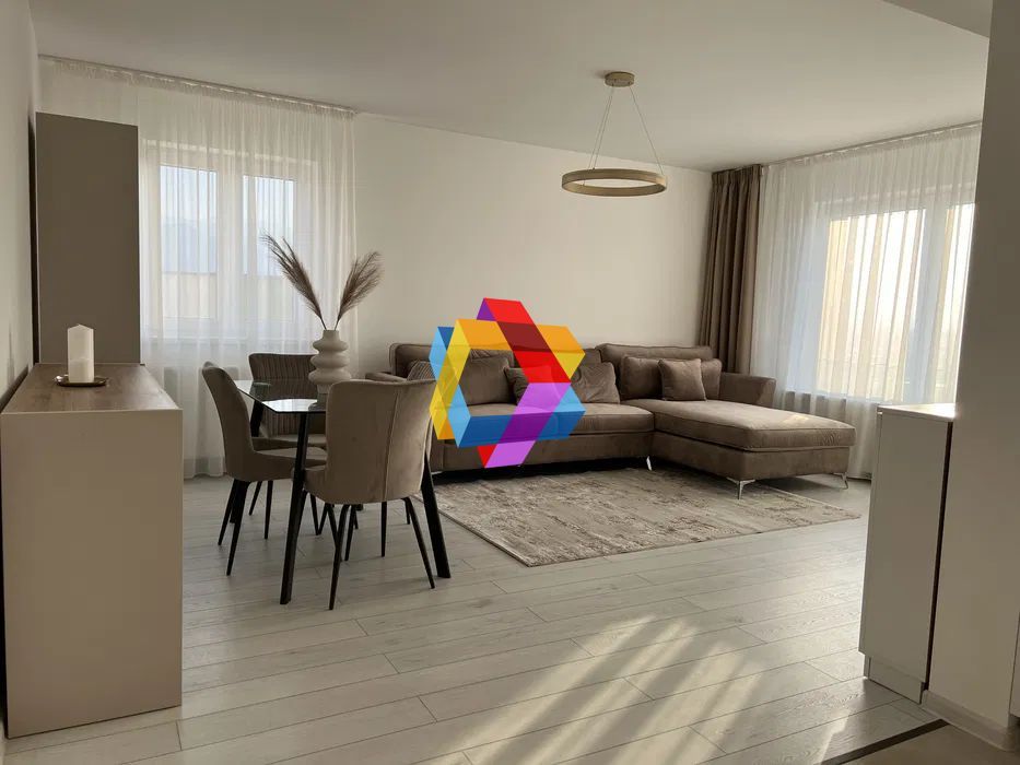 Apartament cu doua camere, zona Tractorul - Coresi, Top City 54 mp - Poză 1