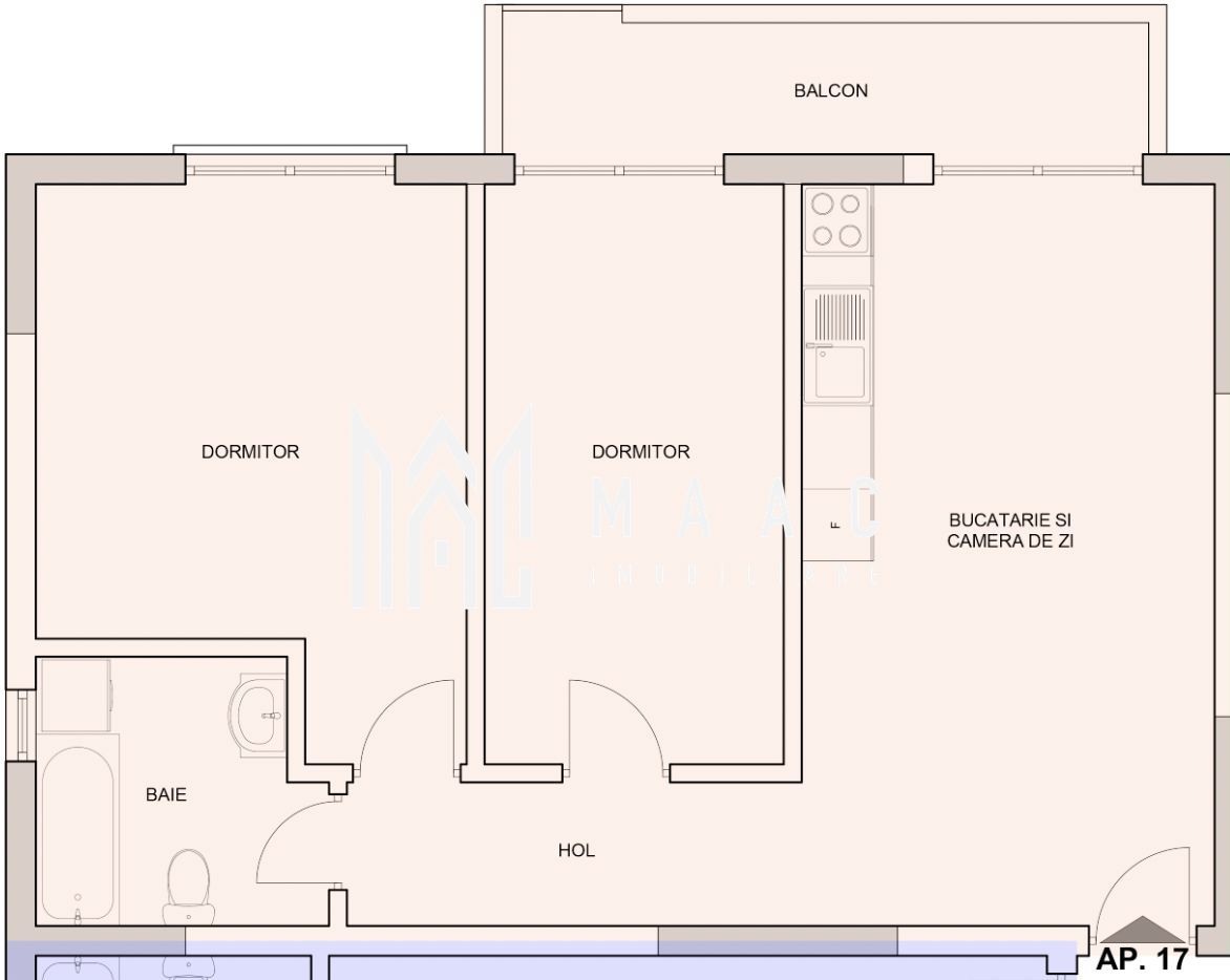 APARTAMENT 3 CAMERE | RATE DEZVOLTATOR DOAR CU BULETIN - Poză 2