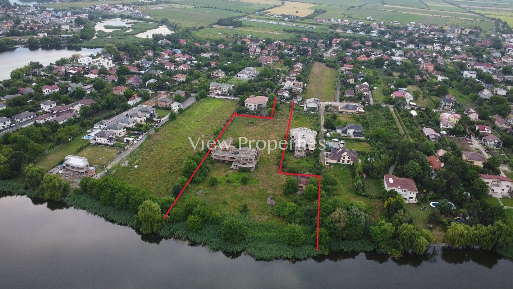 Corbeanca - Teren intravilan cu 88mp descidere la lac - Poză 2