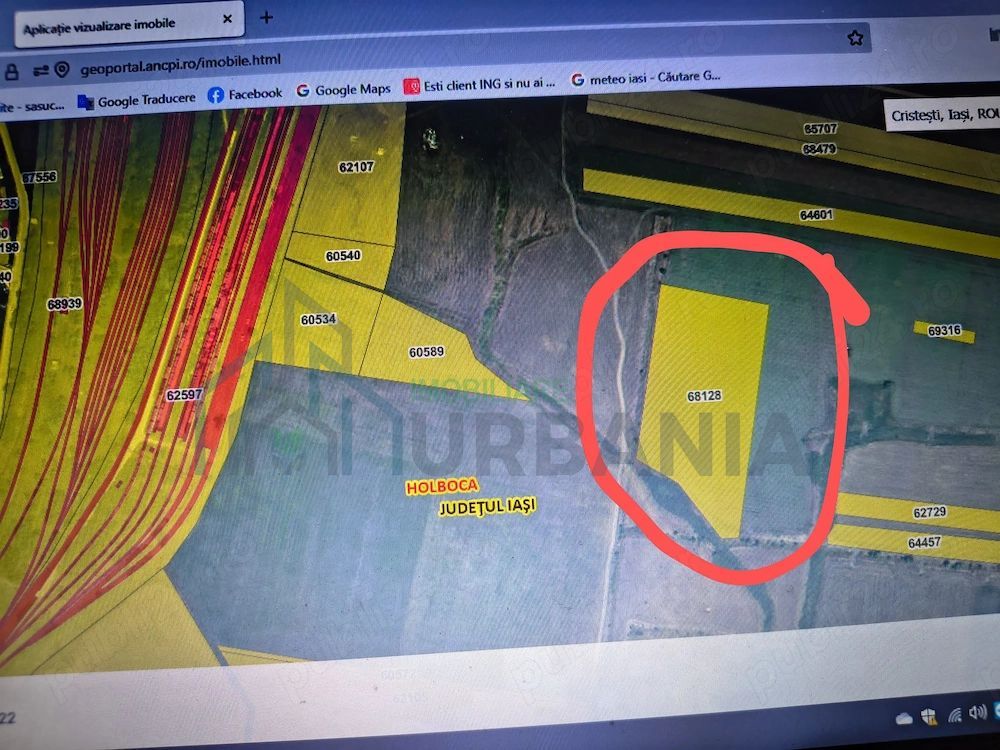 Teren extravilan de vânzare în comuna Holboca, județul Iași - Poză 3