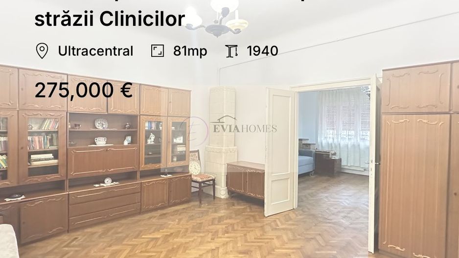 Pretabil pentru clinică/81 mp/Zona străzii Clinicilor - Poză 1