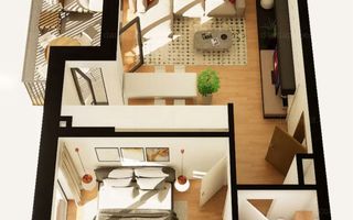 Apartament spatios/Complex rezidential premium - Schiță 2