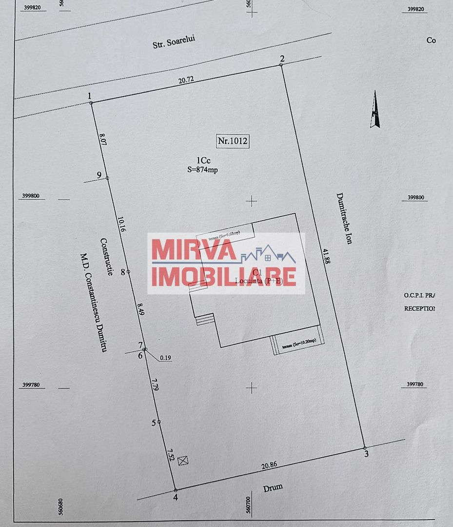 Vilă de vânzare 6 camere – Bănești | Exclusivitate Mirva Imobiliare - Schiță 84