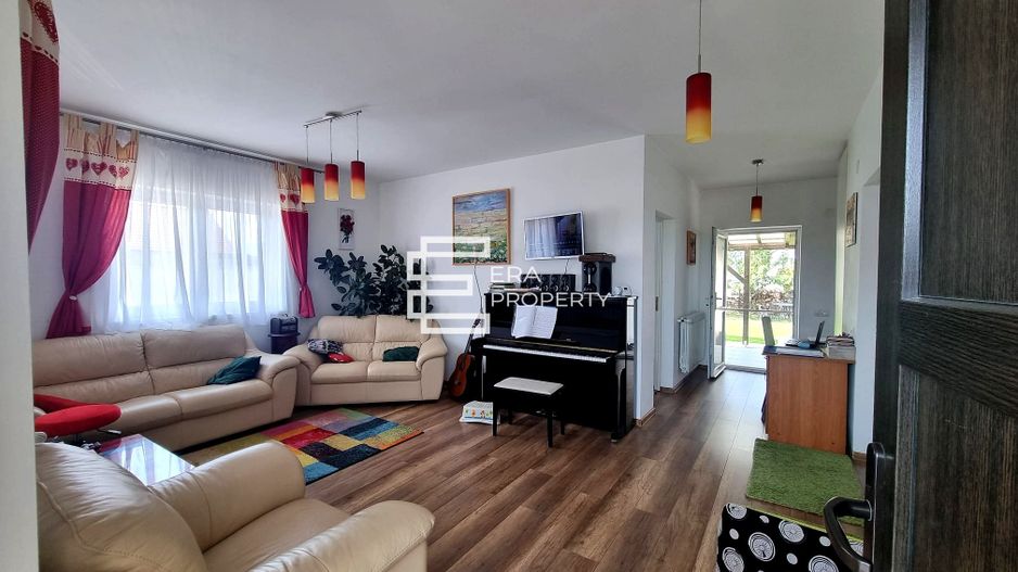 Casă eficientă energetic, 150 mp, teren 460 mp, pivnita -Cristian – - Poză 2