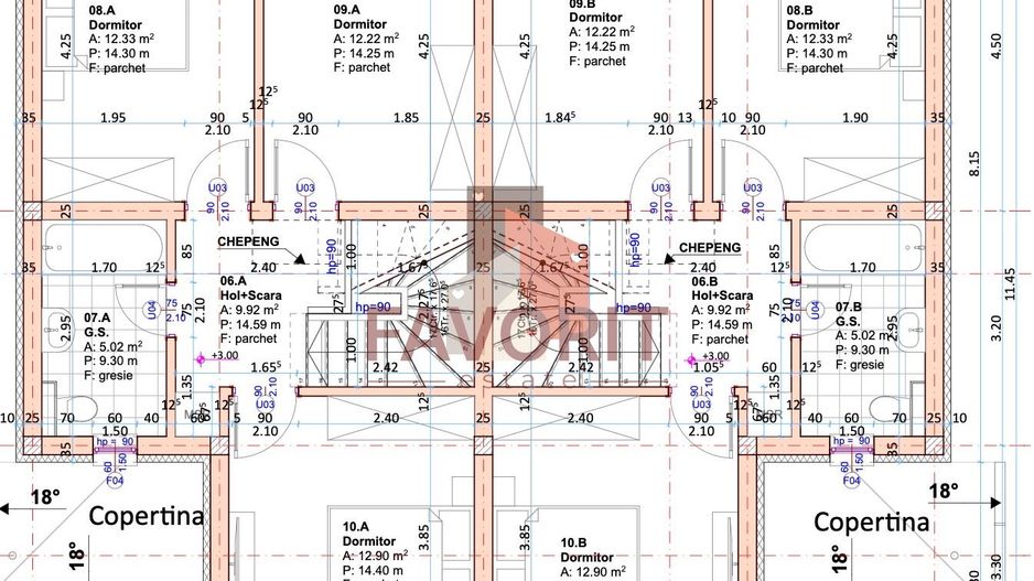 Duplex 4 camere | Mobilat | Giroc - Poză 15