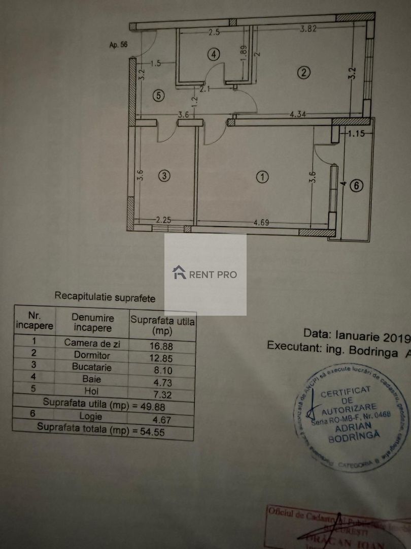 2 Camere Drumul Taberei Brâncuși Bloc 2019 - Poză 6