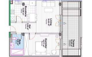 Apartamente 2 camere | Standarde NZEB | Comision 0 - Poză 3