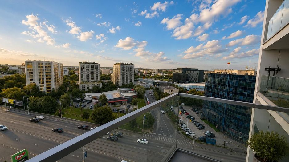 Apartament 3 camere cu terasă și vedere urbană | One Herăstrău Towers - Poză 7
