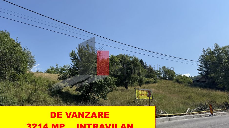 Teren intravilan 3214 mp  în Rucăr cu deschidere 56 m în DN73 - Poză 9