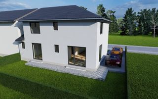 Casă individuală 130 mp utili, teren 277 mp - Sibiu – Gușterița, - Poză 8