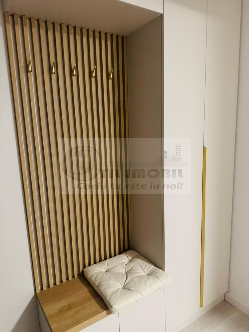 Apartament 1 camera, Valea Lupului, mobilat complet, bloc nou, parcare - Poză 9