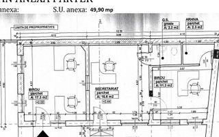 Spațiu de birouri de 734mp de închiriat - Poză 11
