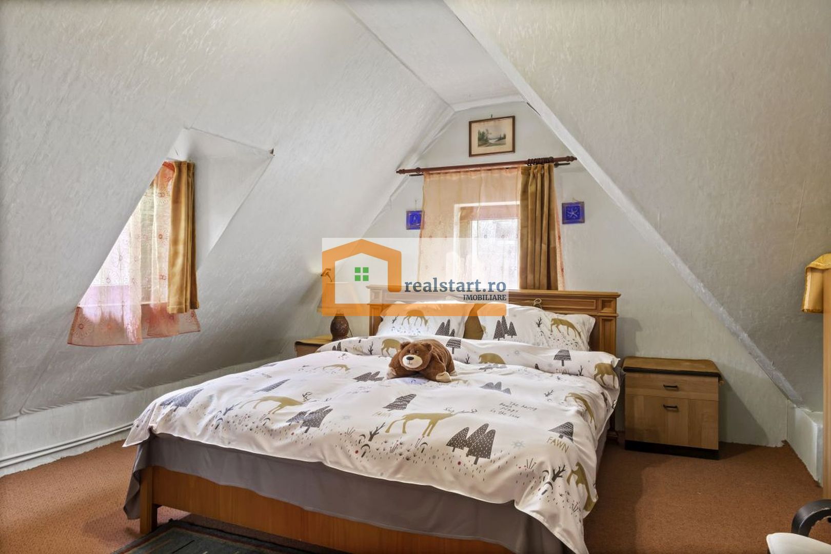 Investitie Sinaia, teren 1000 mp cu expunere Solara, D-30ml, vila interbelica - Poză 14