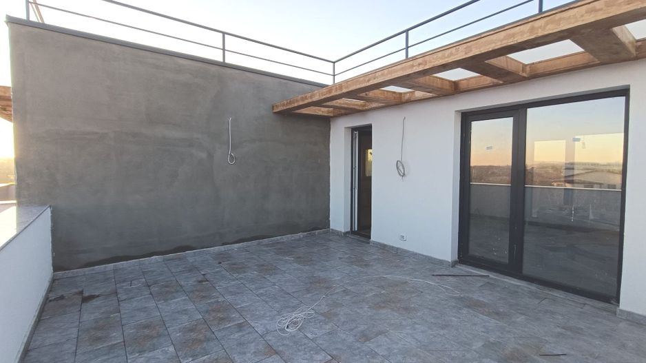 Penthouse 3 camere prima închiriere zona Straulesti - Poză 13