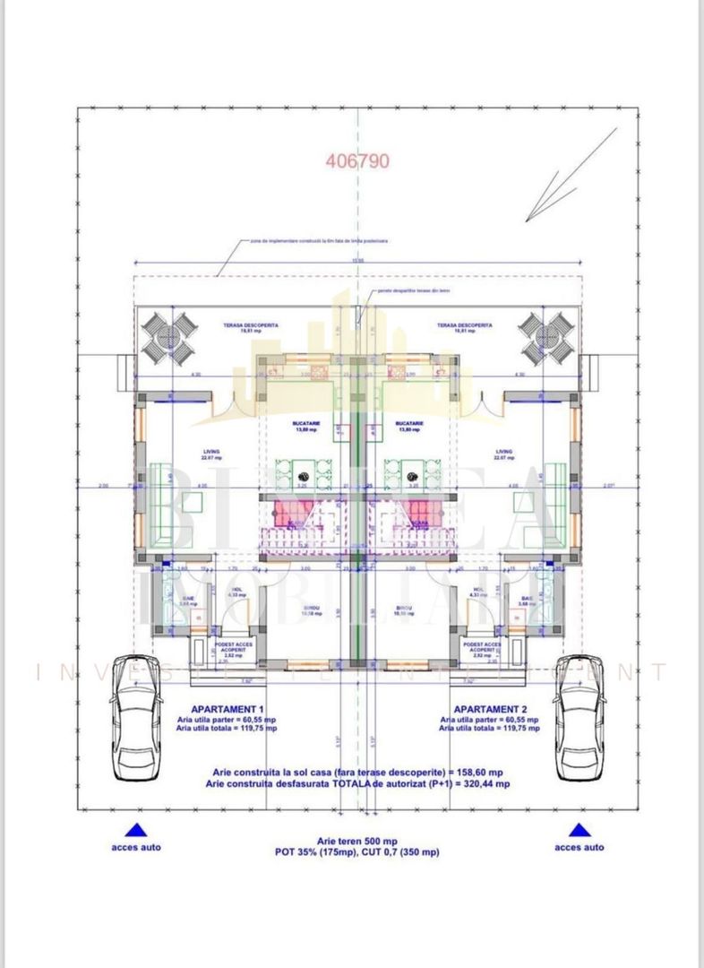 Duplex Giarmata Vii P+ 1,  4 dormitoare- 120mp utili - Poză 4