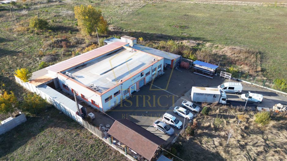 Hala industriala de 655mp + teren 5.838mp | Sag | Acces TIR | - Poză 1