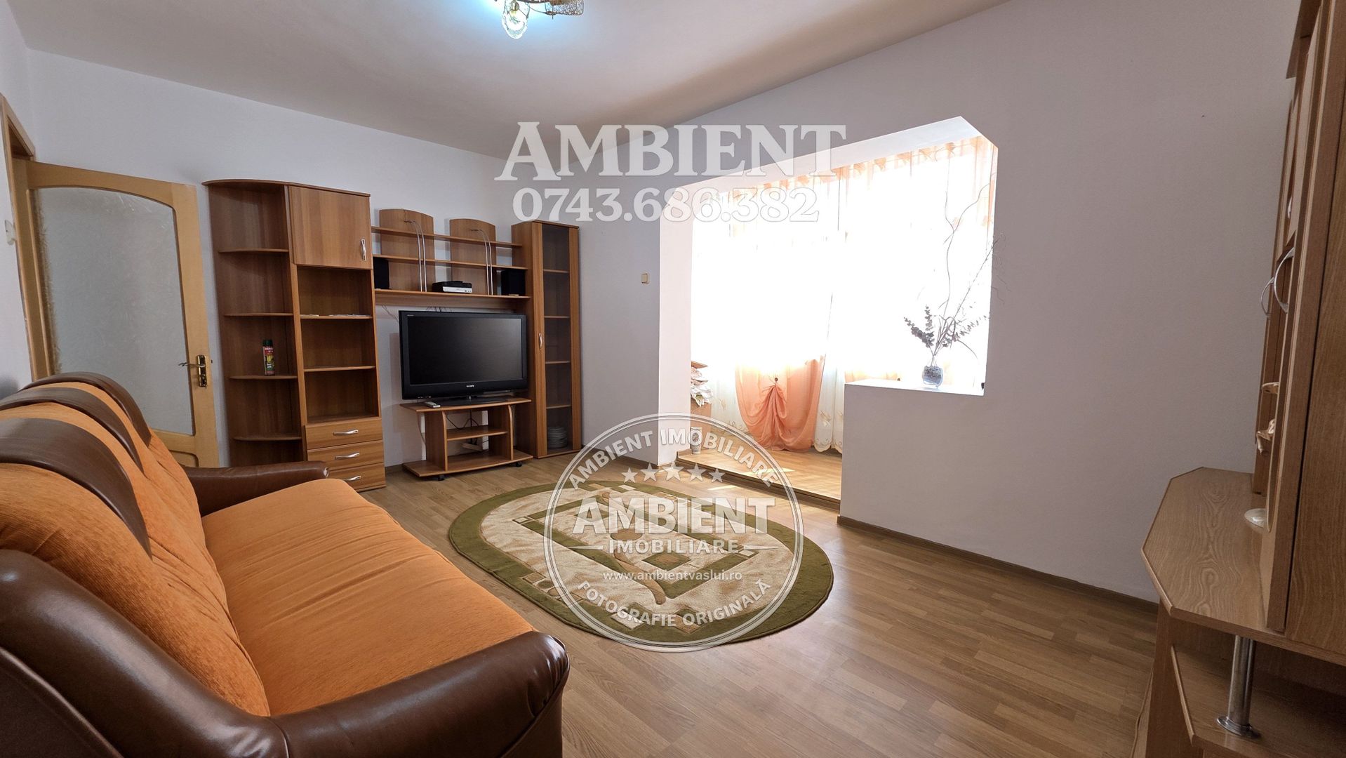 Apartament cu 2 camere, etaj 2, mobilat și utilat, VASLUI - zona ULTRACENTRAL; - Poză 2