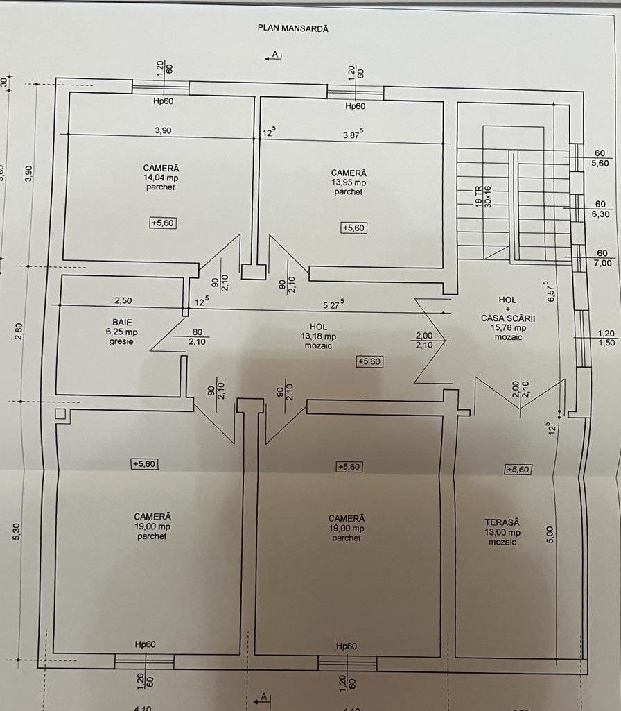 Casa S+P+E+M | 605 mp utili | 10 camere | 3 bucatarii | 4 bai | 3 terase | Garaj - Poză 44