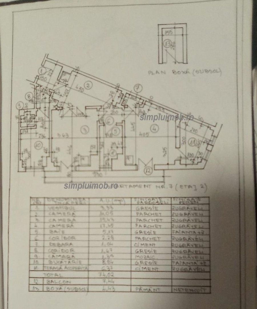 Metrou Iancului  3 camere  82 mp etaj 2 loc parcare - Poză 7