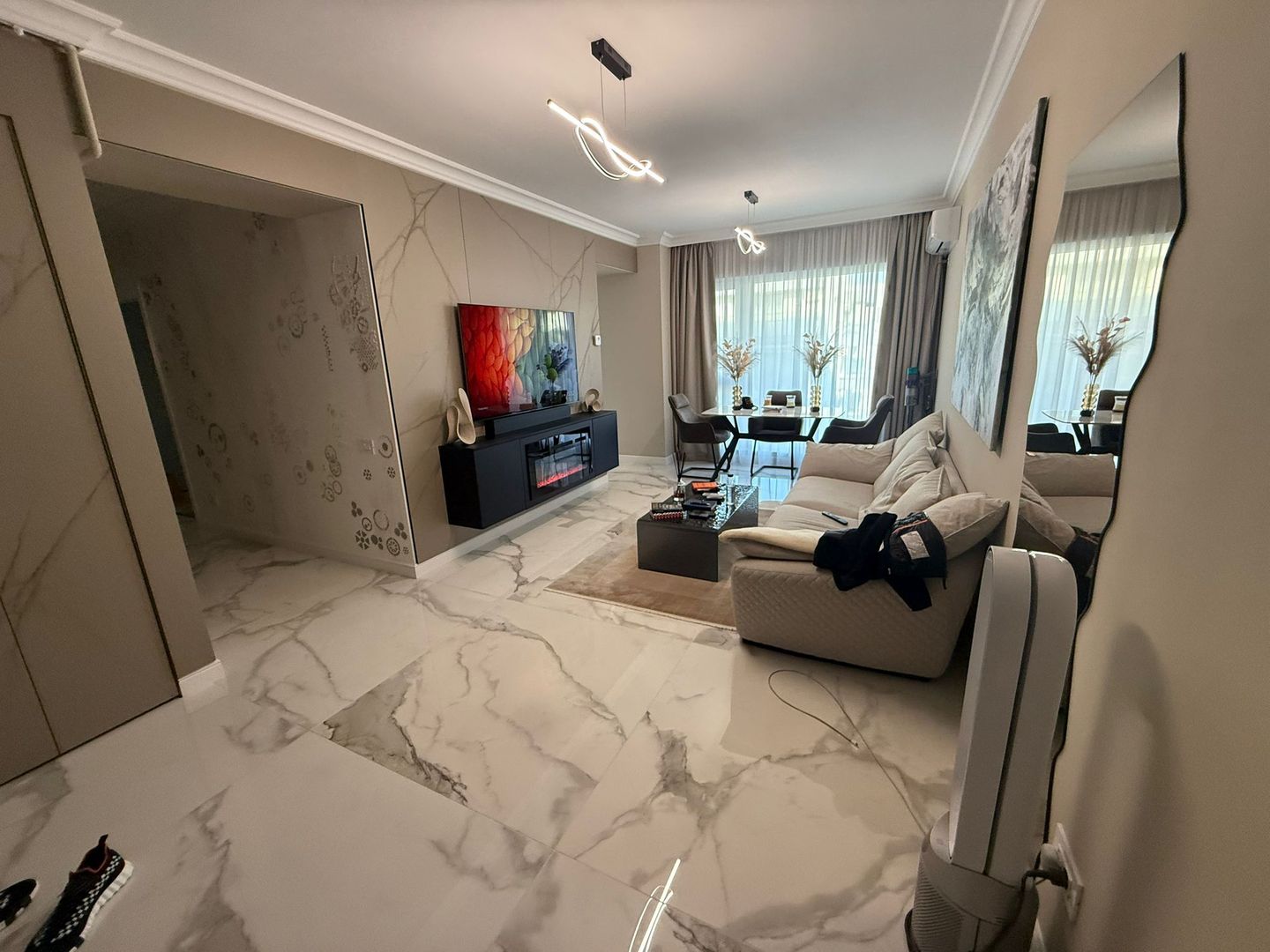 Apartament 3 camere cu terasa si priveliste placuta I Ambiance Pipera - Poză 3