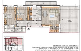 Theodor Pallady - Terasă Generoasă - Direct Dezvoltator - Schiță 2