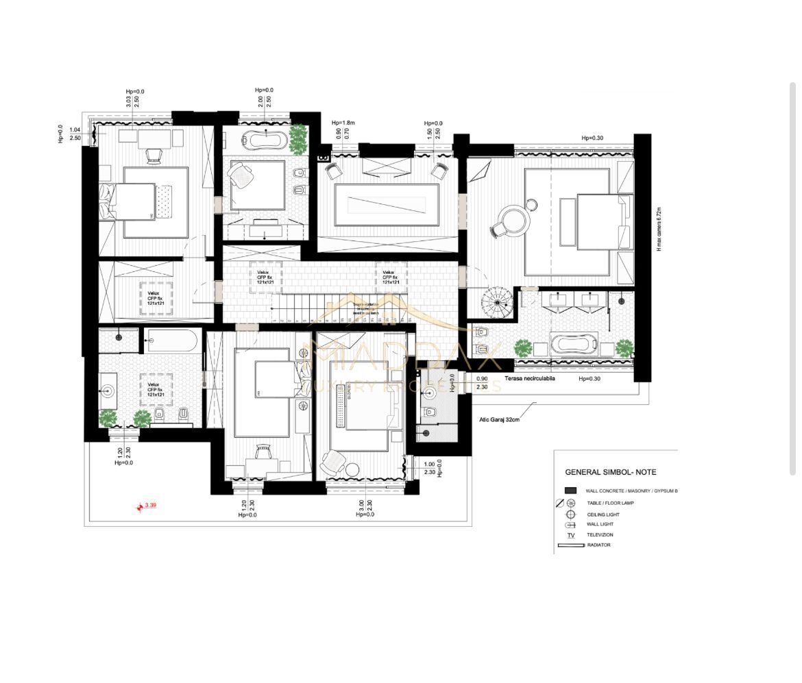 Vila LUX _6 camere_Piscina***1113 mp//Padurea Baneasa//Pipera - Poză 33