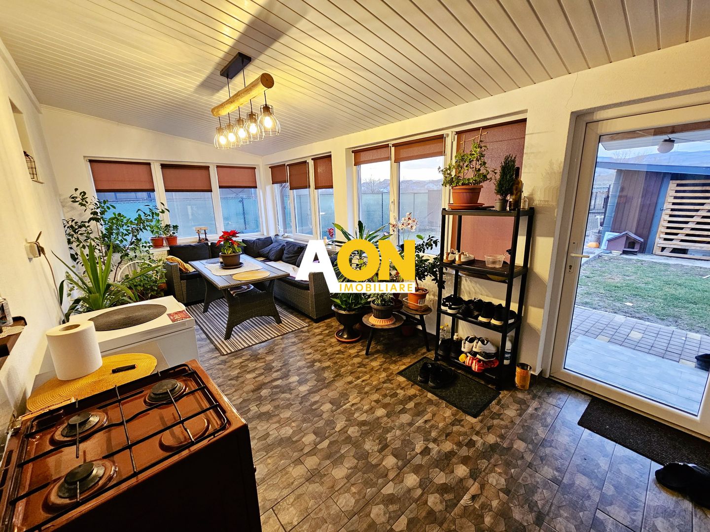 Casa noua, mobilata, utilata, 3 camere, 1521 mp teren, Santimbru - Poză 6