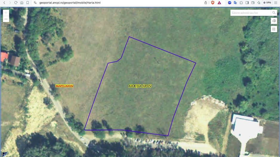 Teren intravilan Pantelimon 12.828 mp cu acces din Soseaua Cernica - Poză 1