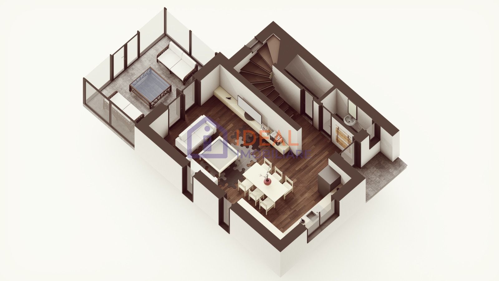 Casa Single cu 260 mp de curte in Cristian - Schiță 5