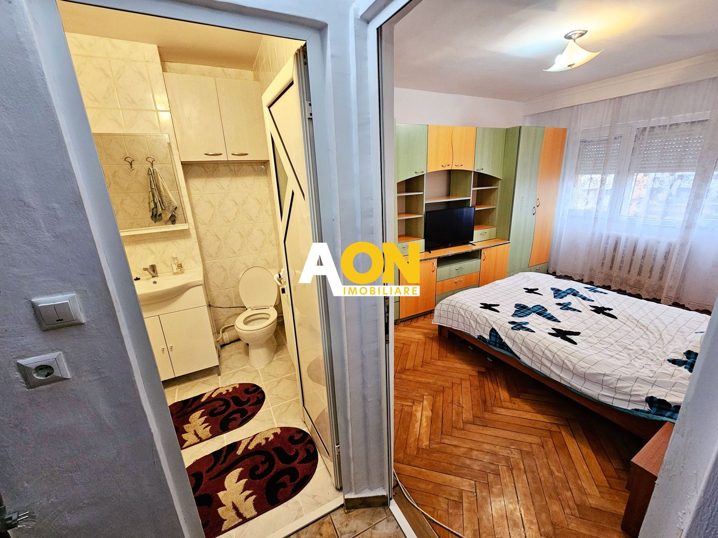 Apartament 2 camere, mobilat, utilat, etaj 3, cu boxa si parcare - Poză 8